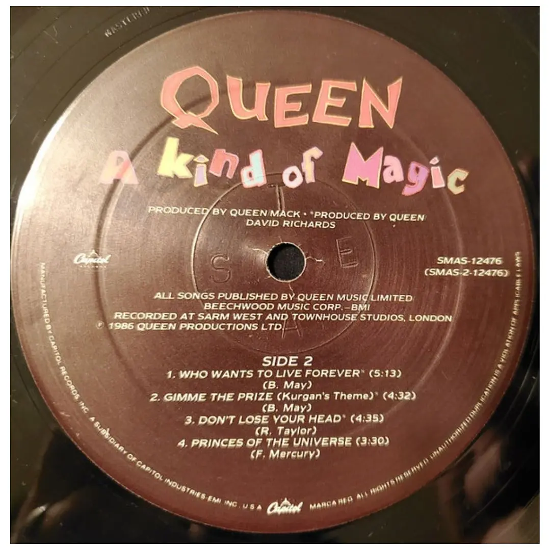 QUEEN - A KIND OF MAGIC / VINILO USADO 7