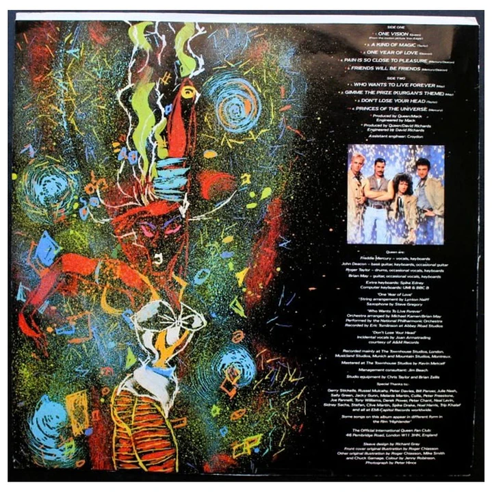 QUEEN - A KIND OF MAGIC / VINILO USADO 4