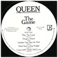 QUEEN - THE GAME / VINILO USADO - Miniatura 5