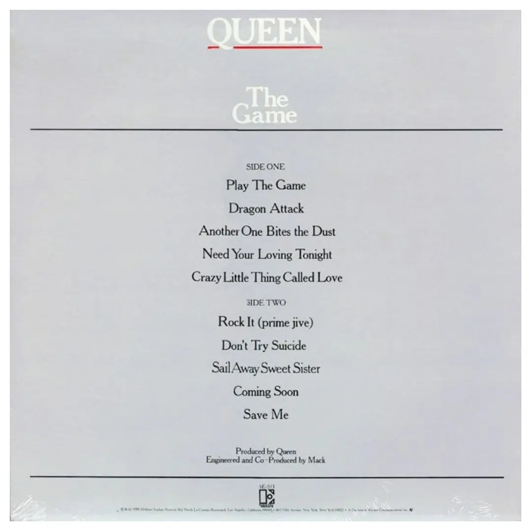 QUEEN - THE GAME / VINILO USADO 2