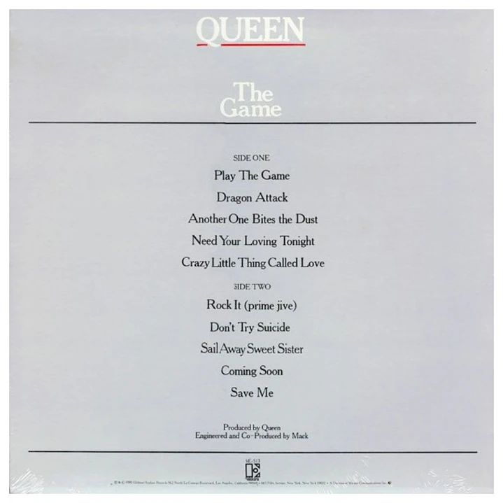 QUEEN - THE GAME / VINILO USADO 2
