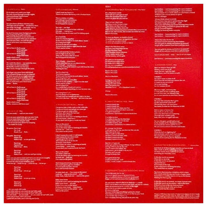 QUEEN - THE WORKS / VINILO USADO 4