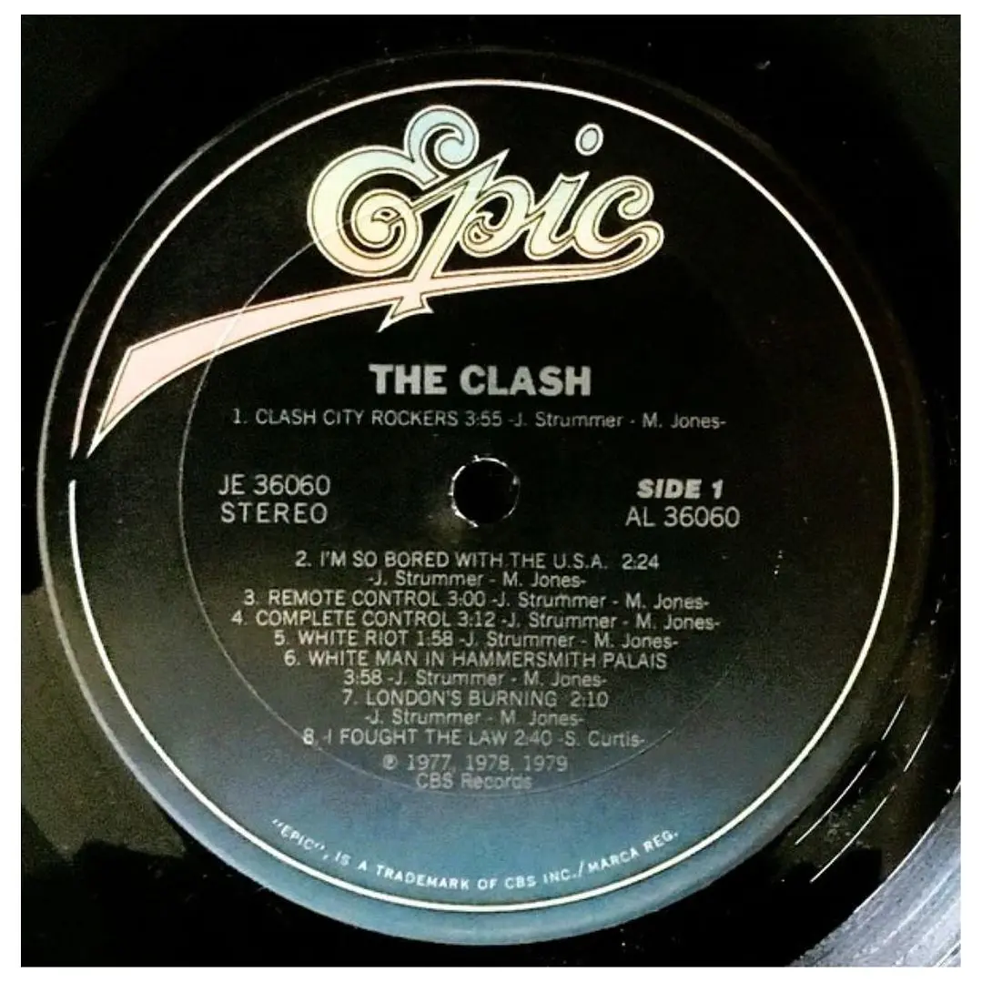 THE CLASH - THE CLASH / VINILO USADO 3
