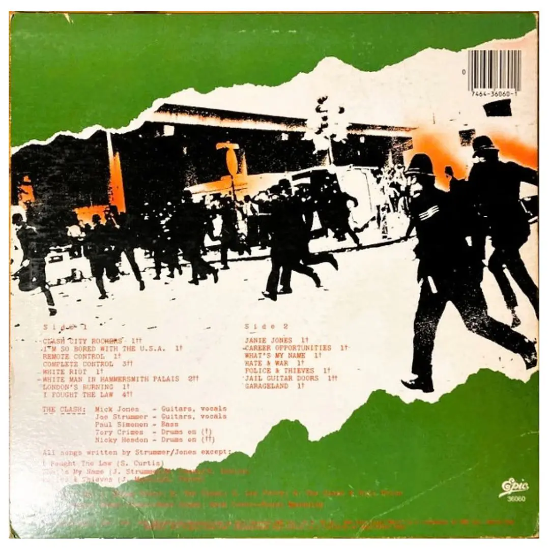 THE CLASH - THE CLASH / VINILO USADO 2