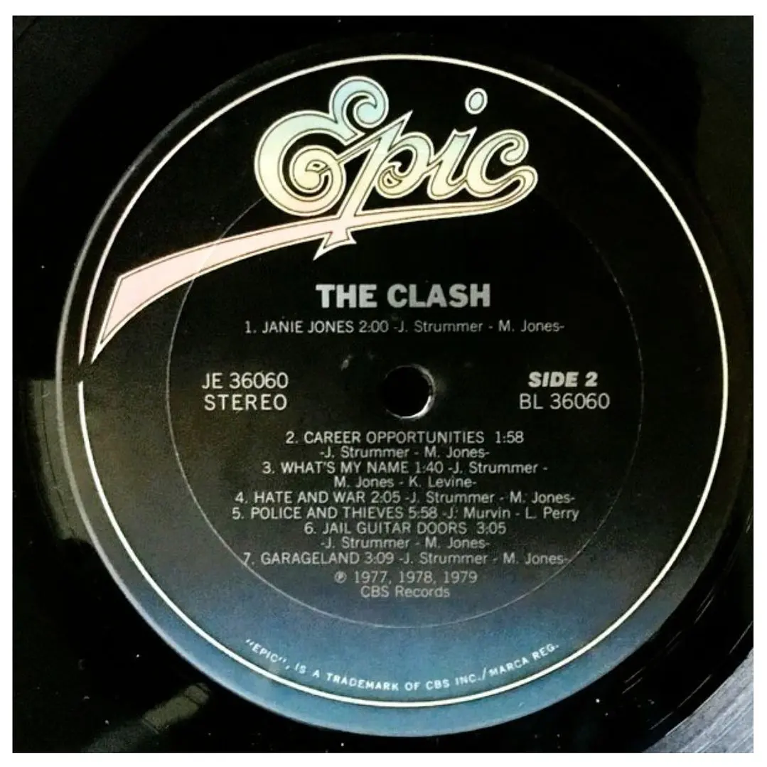 THE CLASH - THE CLASH / VINILO USADO 4