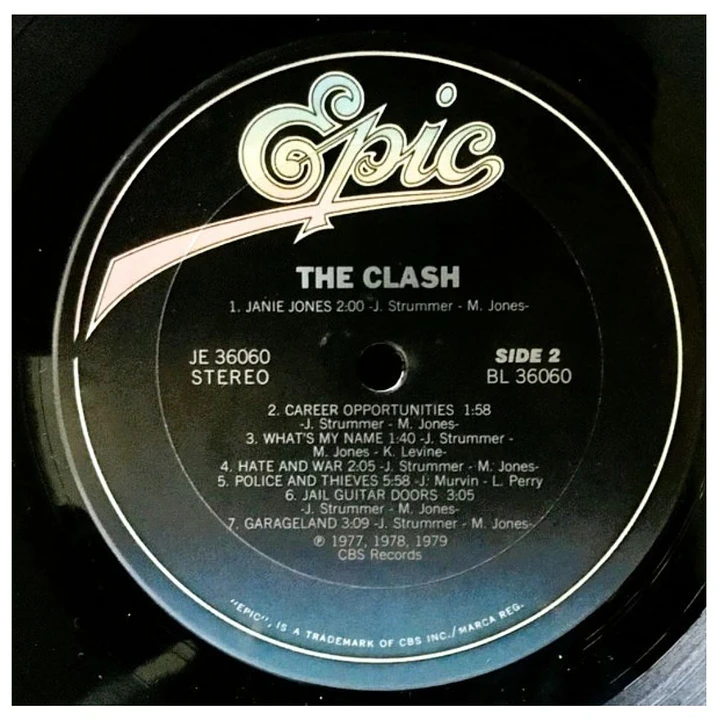 THE CLASH - THE CLASH / VINILO USADO 4