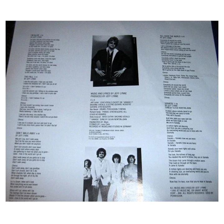 XANADU - SOUNDTRACK / VINILO USADO 5