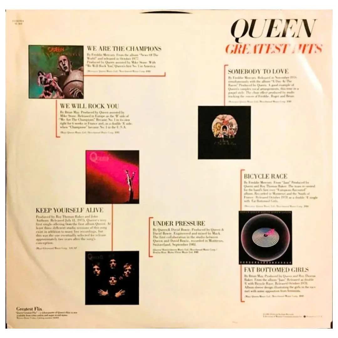QUEEN - GREATEST HITS / VINILO USADO 3
