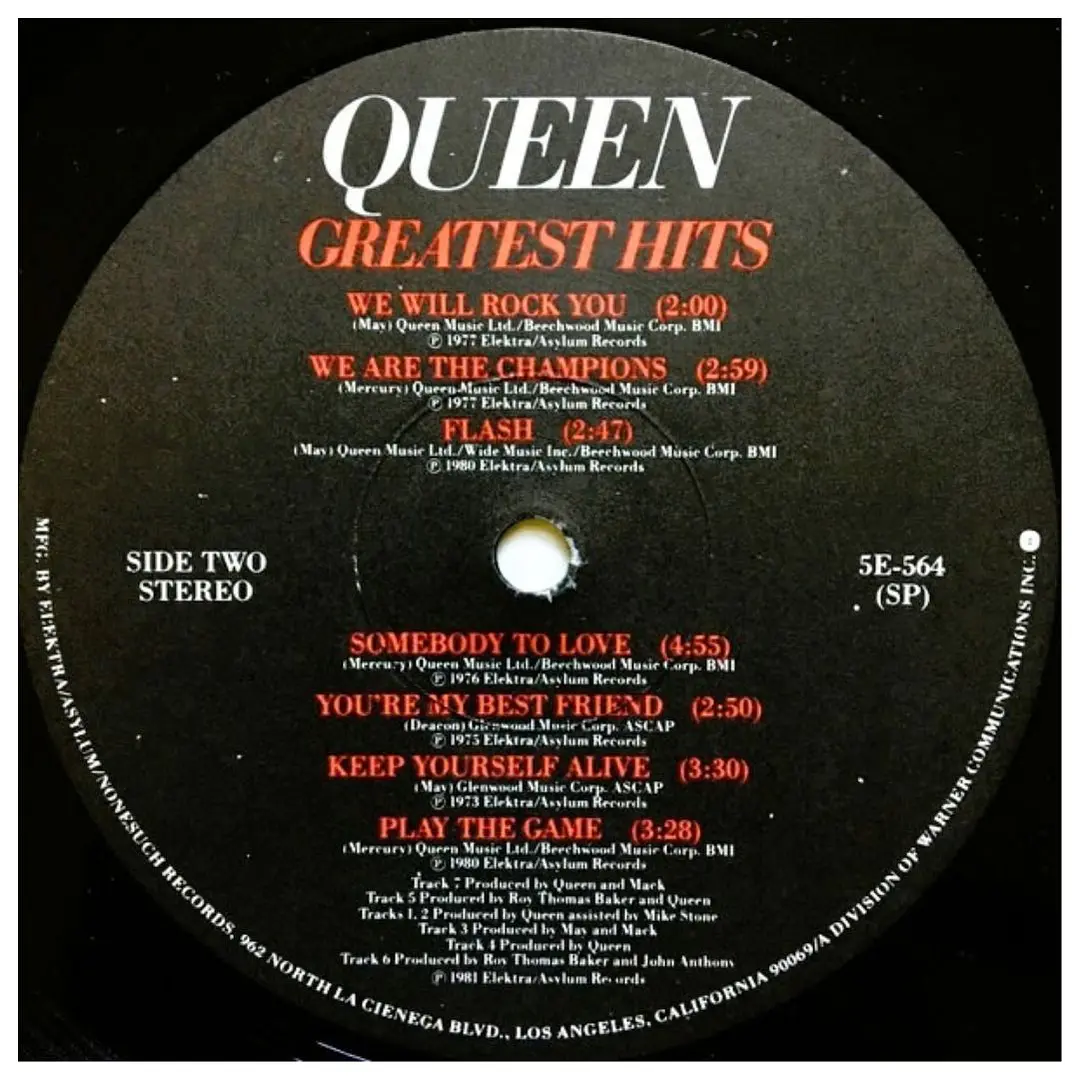 QUEEN - GREATEST HITS / VINILO USADO 6