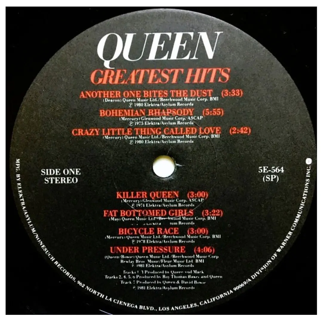 QUEEN - GREATEST HITS / VINILO USADO 5