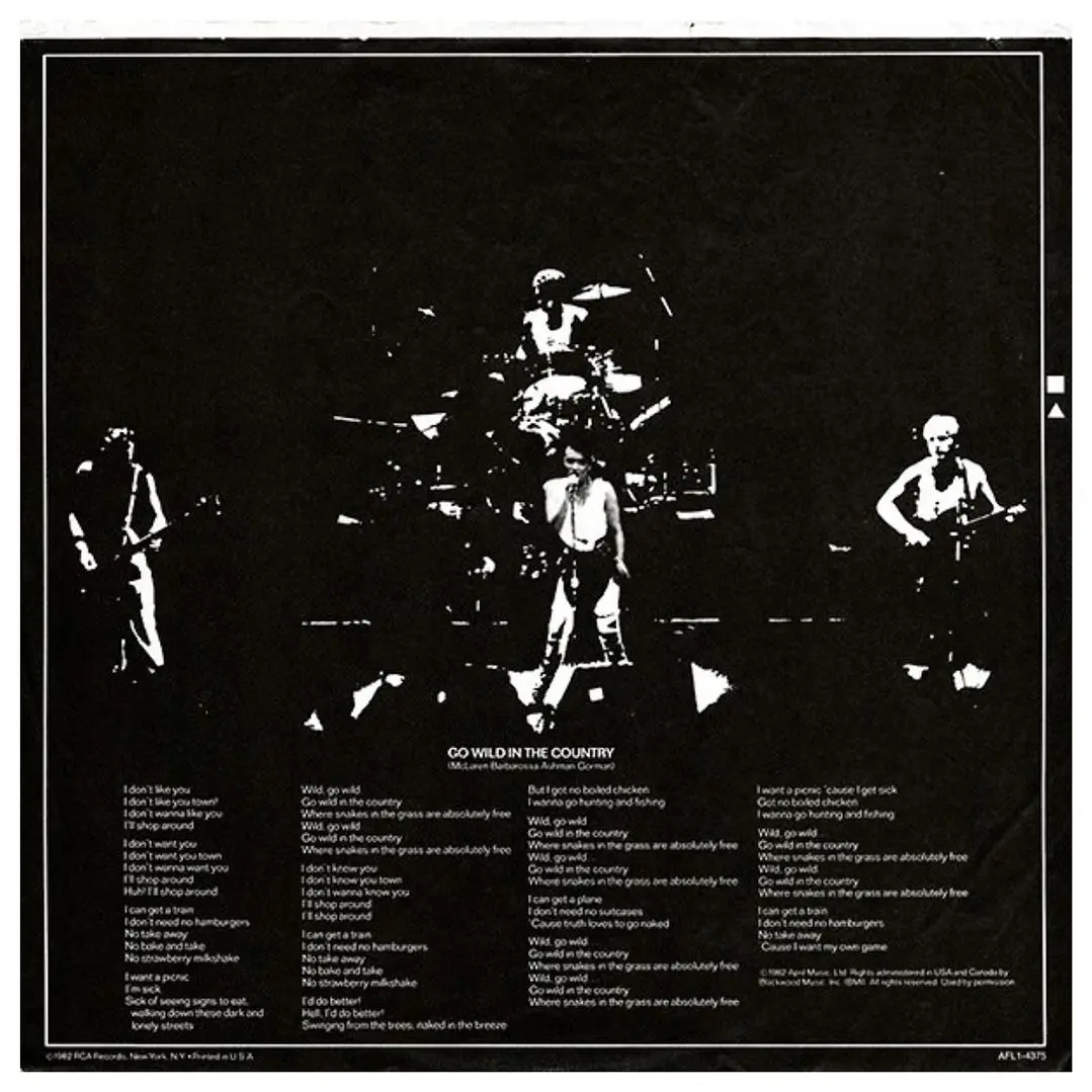 BOW WOW WOW - I WANT CANDY (ALBUM) / VINILO USADO 4