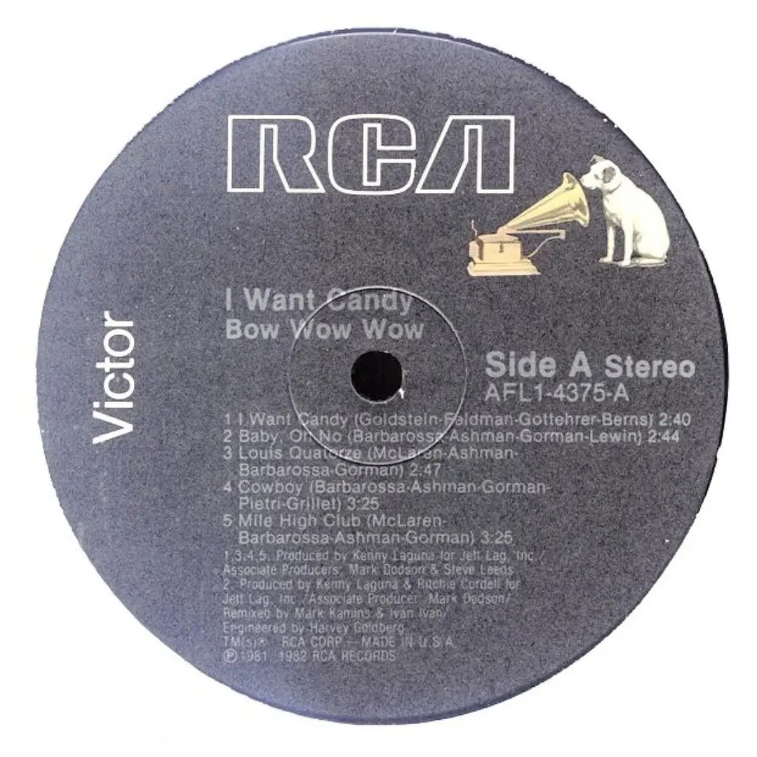 BOW WOW WOW - I WANT CANDY (ALBUM) / VINILO USADO 5