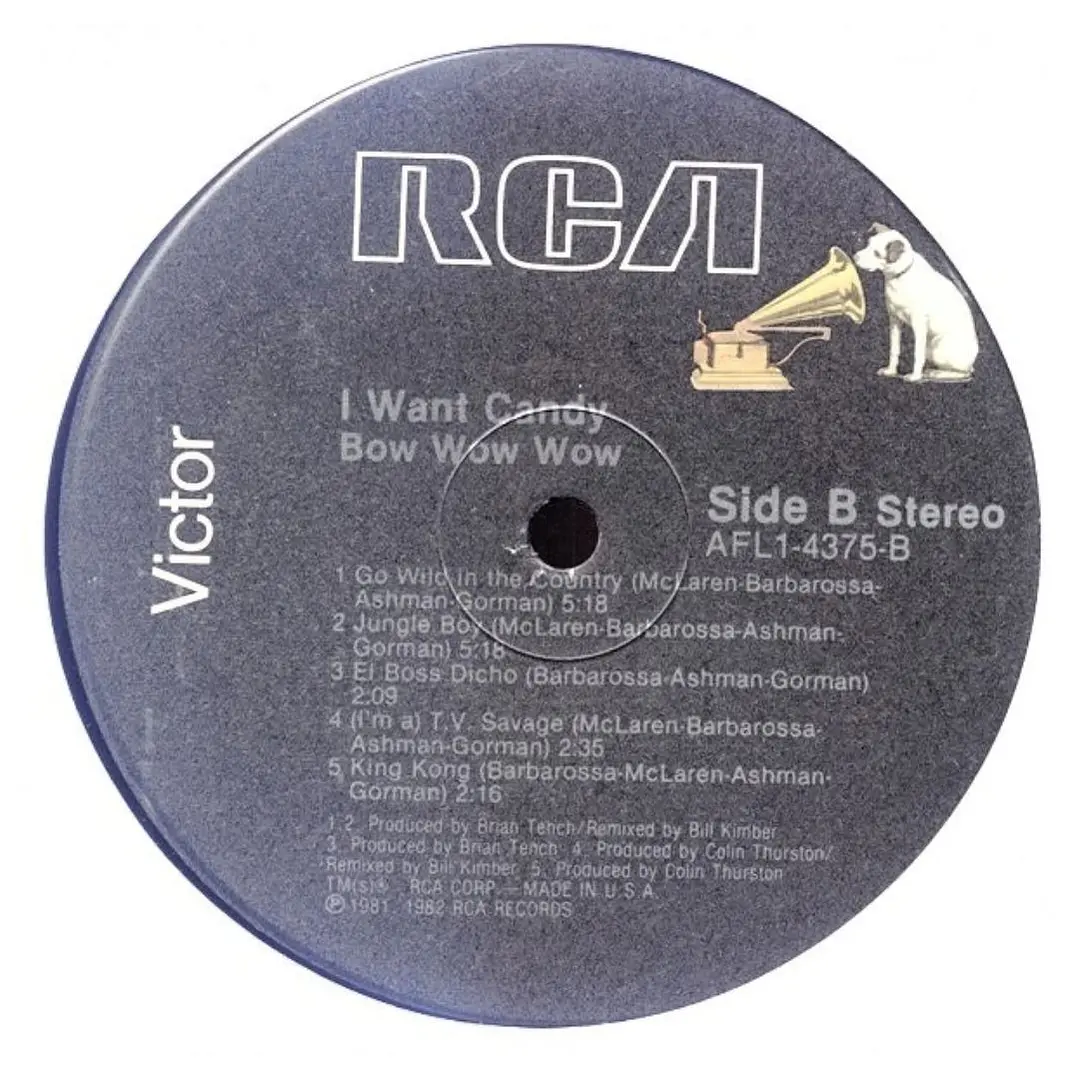 BOW WOW WOW - I WANT CANDY (ALBUM) / VINILO USADO 6