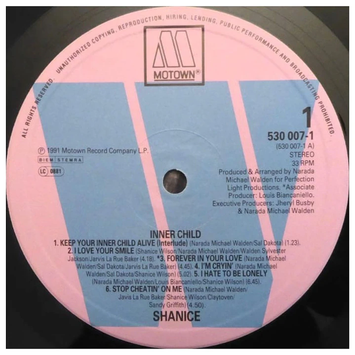 SHANICE - INNER CHILD / VINILO USADO 3