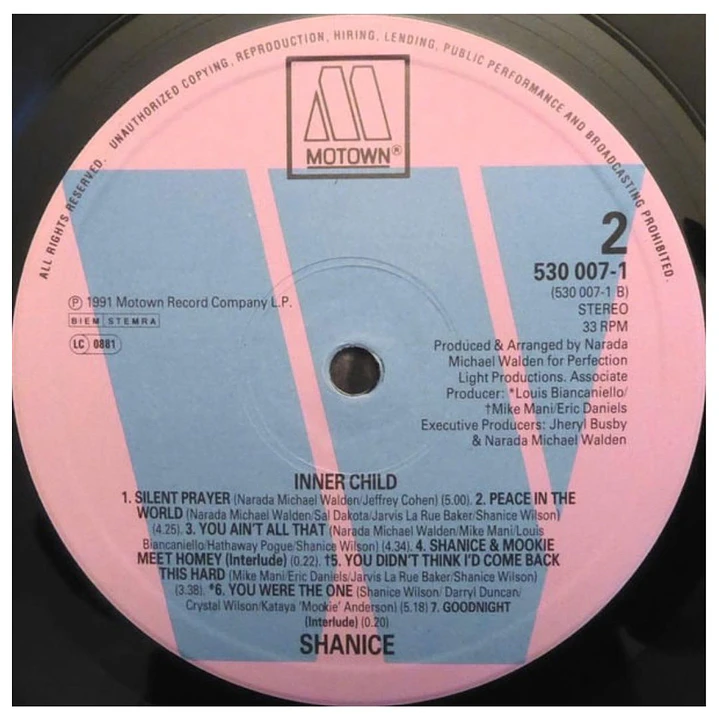 SHANICE - INNER CHILD / VINILO USADO 4