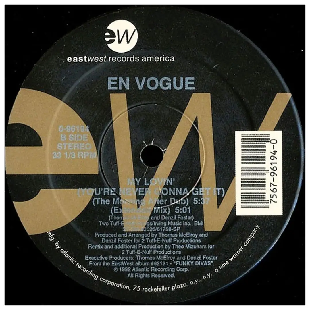 EN VOGUE - MY LOVIN' / 12