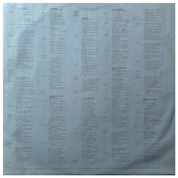 BEE GEES - LIVING EYES (GATEFOLD) / VINILO USADO 4