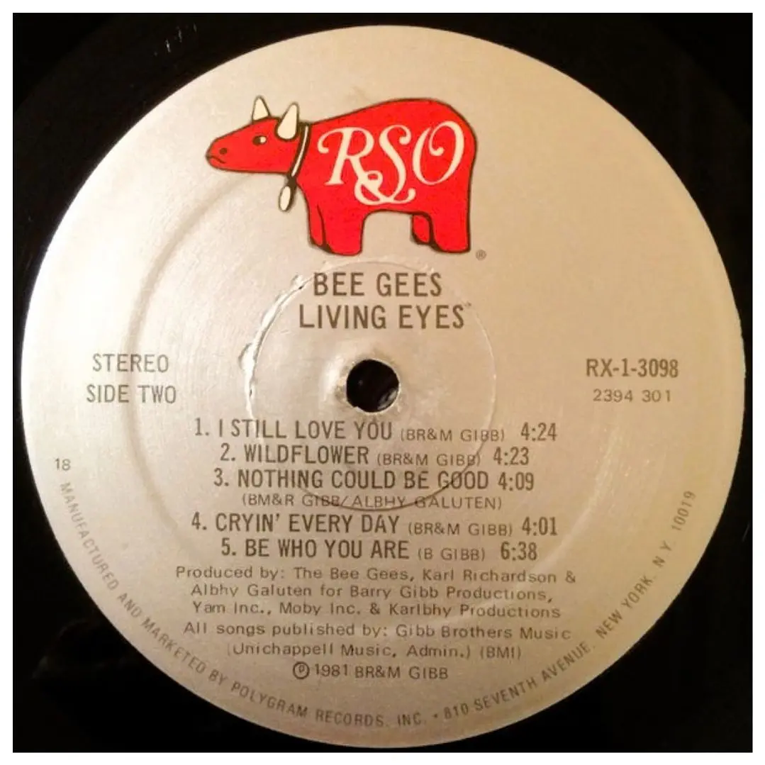 BEE GEES - LIVING EYES (GATEFOLD) / VINILO USADO 8