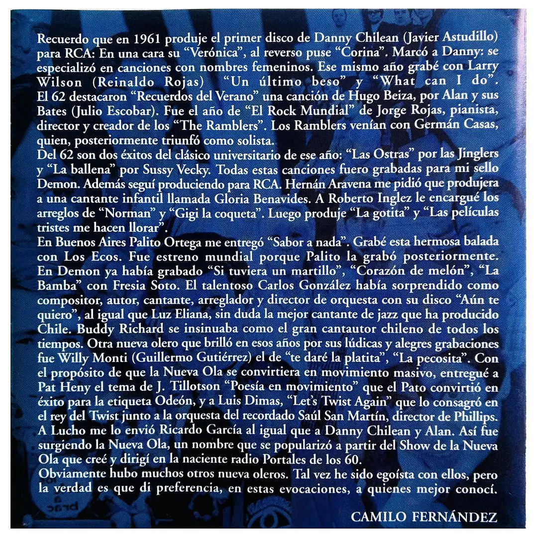 28 EXITOS DE COLECCION - LA NUEVA OLA CHILENA / CD 6