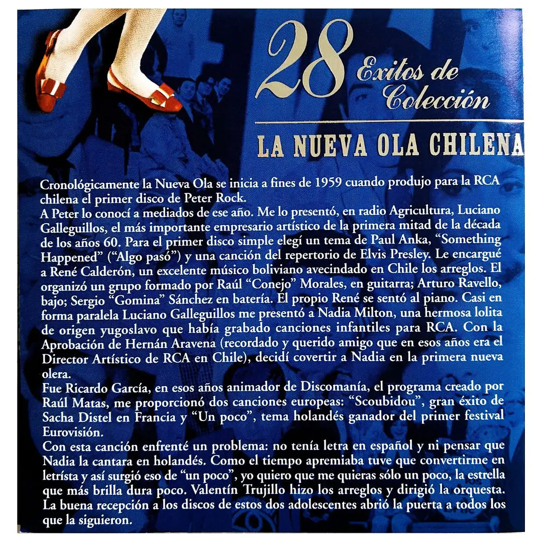 28 EXITOS DE COLECCION - LA NUEVA OLA CHILENA / CD 5