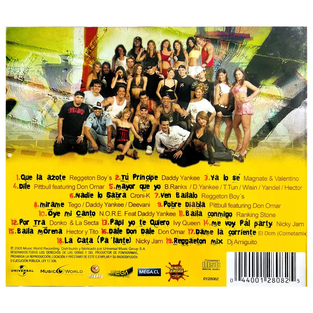 LOS EXITOS DEL REGGAETON - VARIOS / CD 2