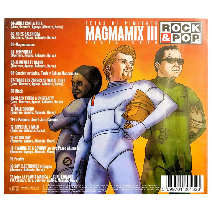 MAGMAMIX III - FETAS DE PIMIENTO HASTA CHAO / CD 2
