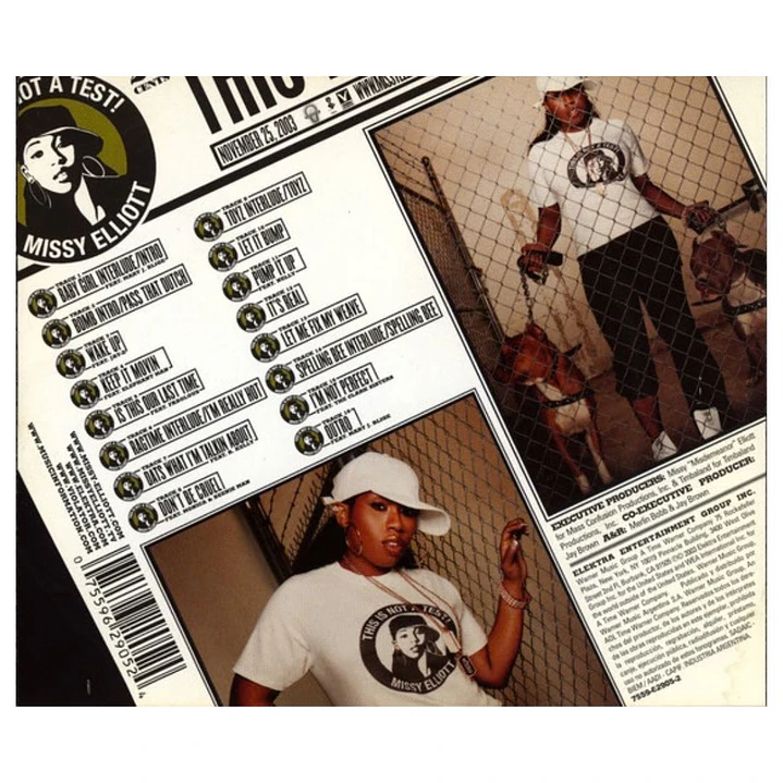 MISSY ELLIOT - THIS IS NOT A TEST / CD 2