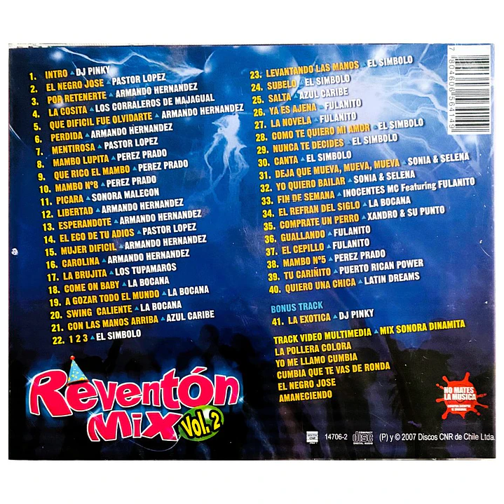 REVENTON MIX VOL. 2 - BY DJ PINKY / CD 2