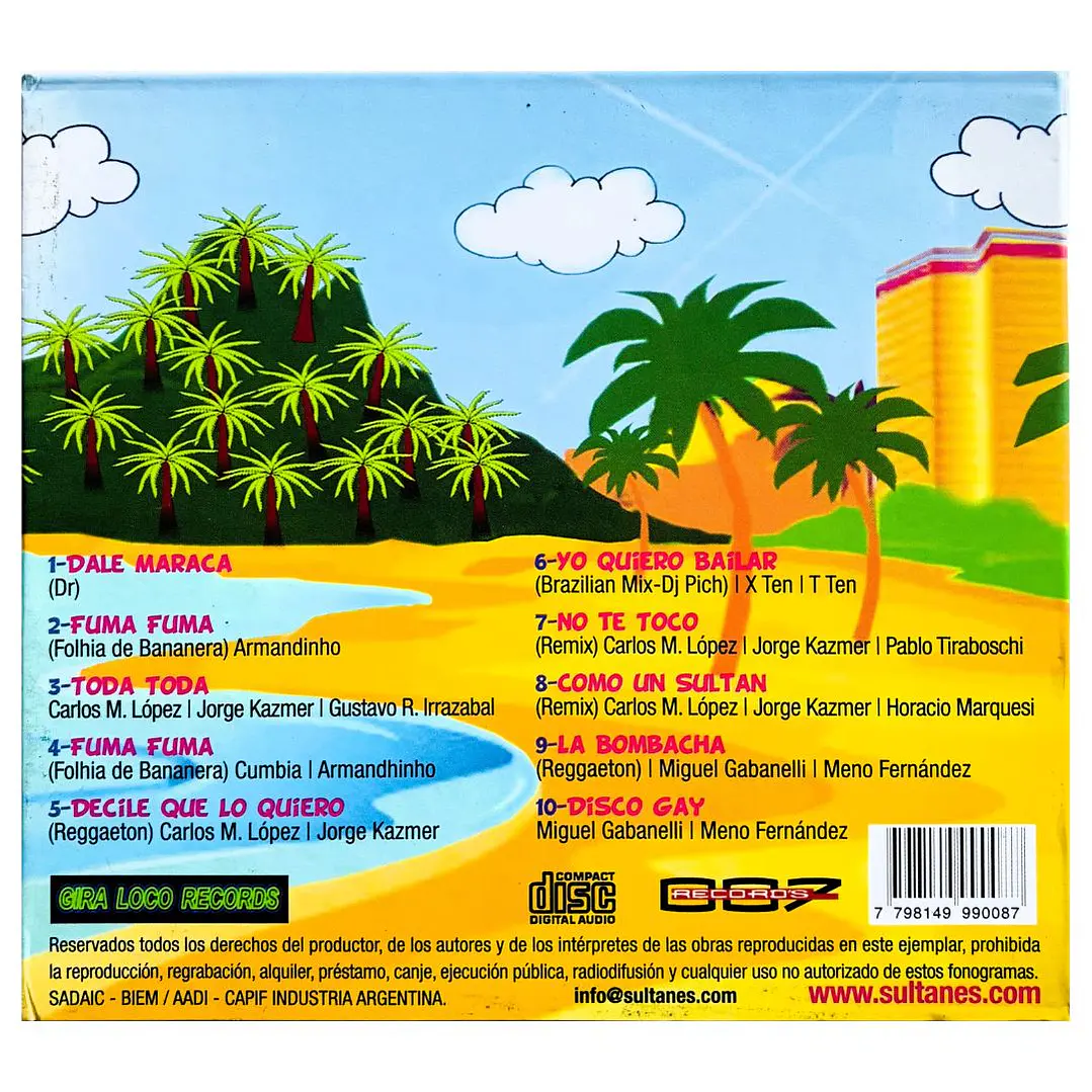 SULTANES - DALE MARACA / CD 2