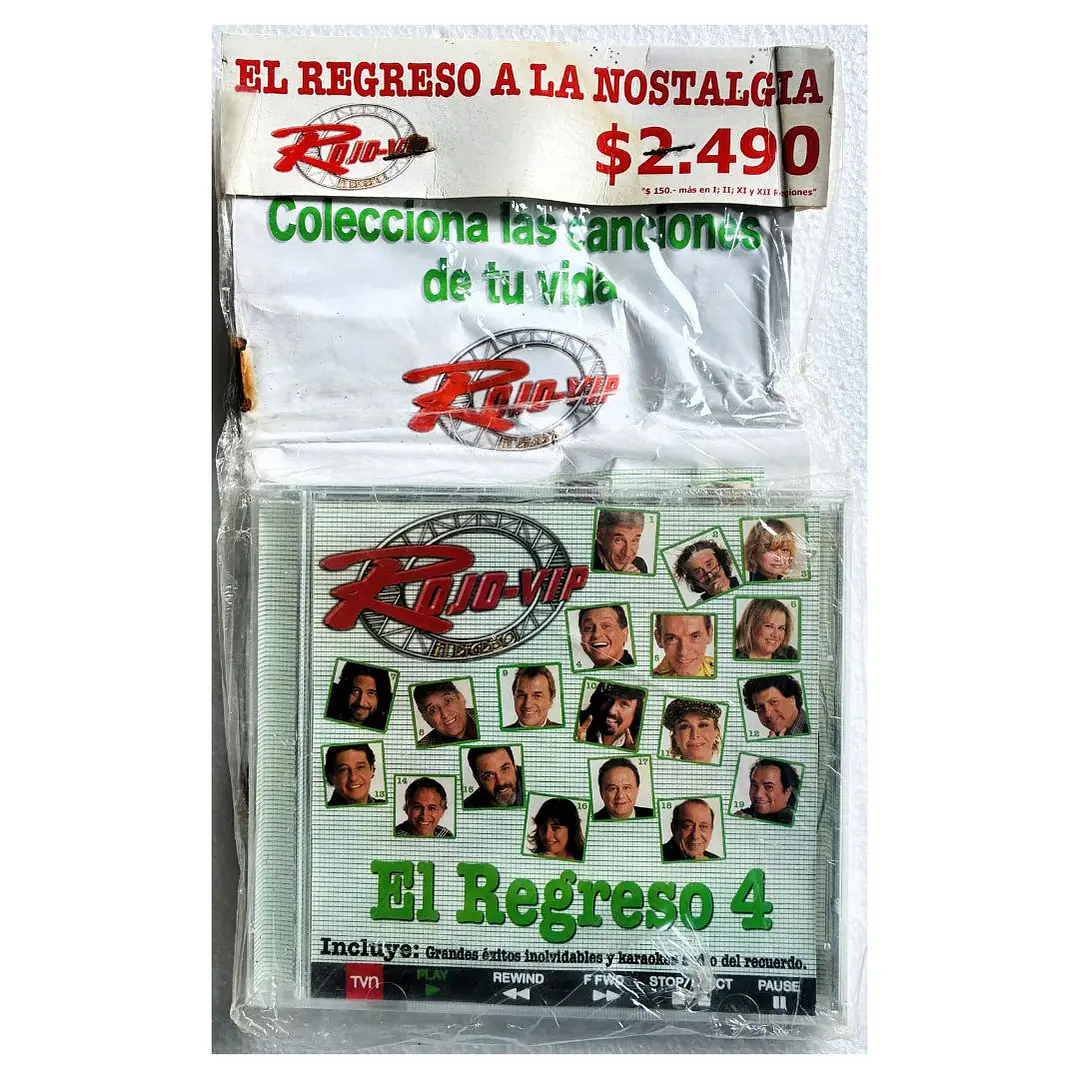 ROJO VIP: EL REGRESO 4 - VARIOS / CD 1