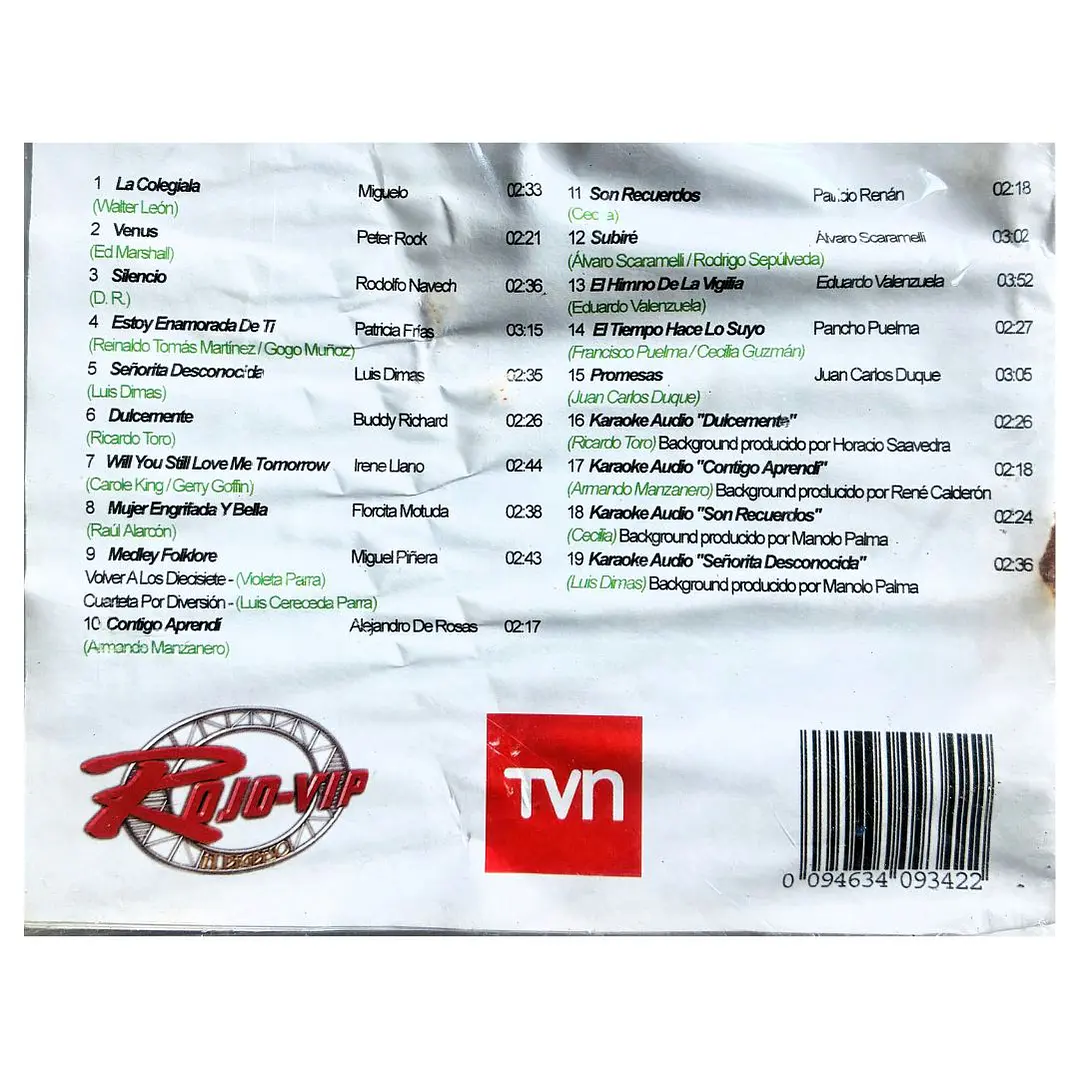 ROJO VIP: EL REGRESO 4 - VARIOS / CD 4