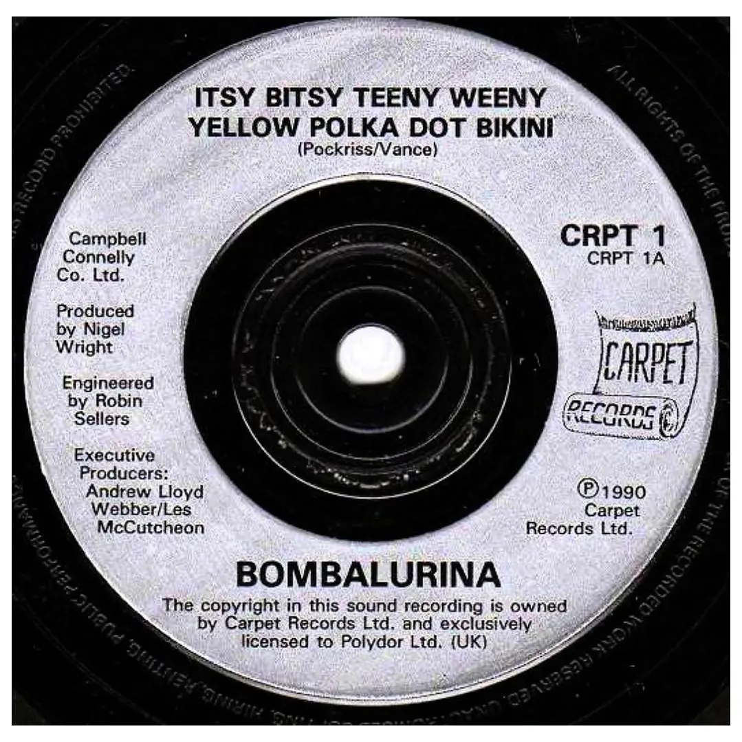 BOMBALURINA - ITSY BITSY TEENY WEENY YELLOW POLKA / 7
