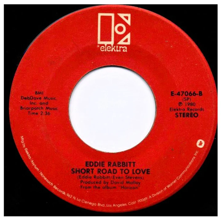 EDDIE RABBITT - I LOVE A RAINY NIGHT / 7