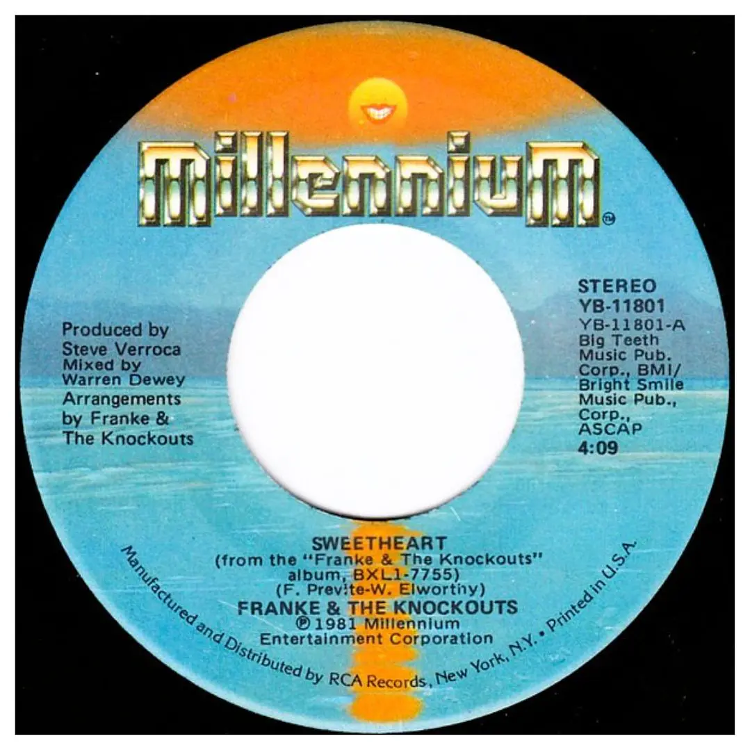 FRANKE & THE KNOCKOUTS - SWEETHEART / 7