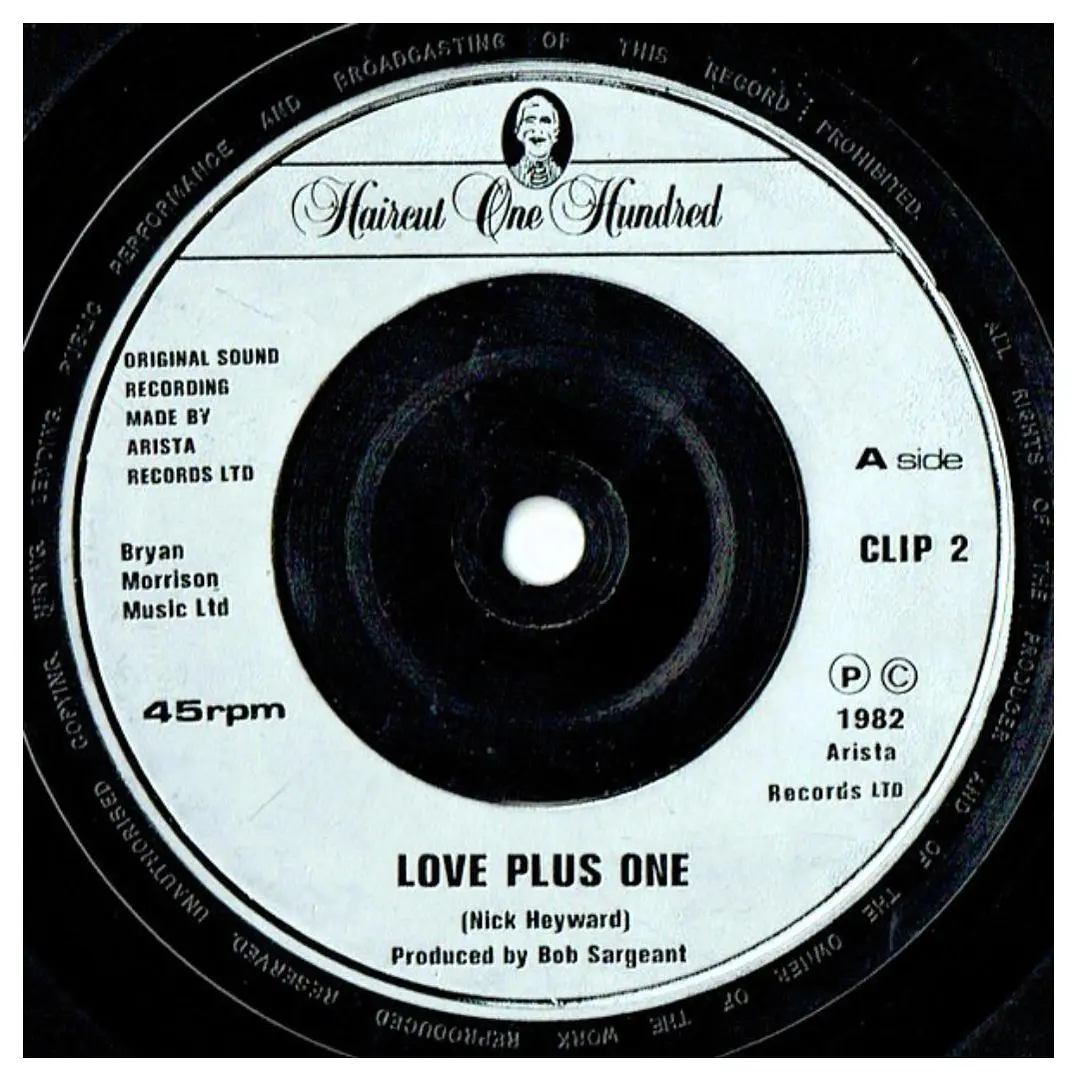 HAIRCUT ONE HUNDRED - LOVE PLUS ONE / 7