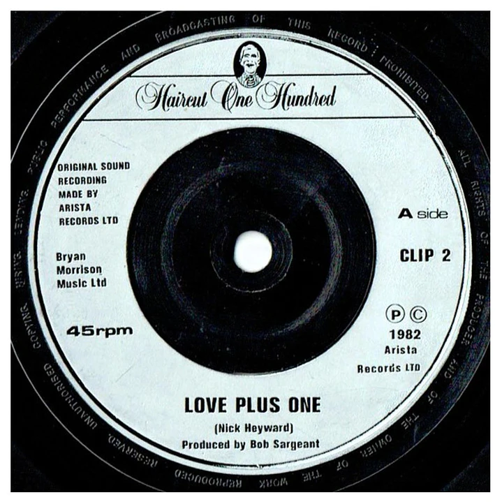 HAIRCUT ONE HUNDRED - LOVE PLUS ONE / 7