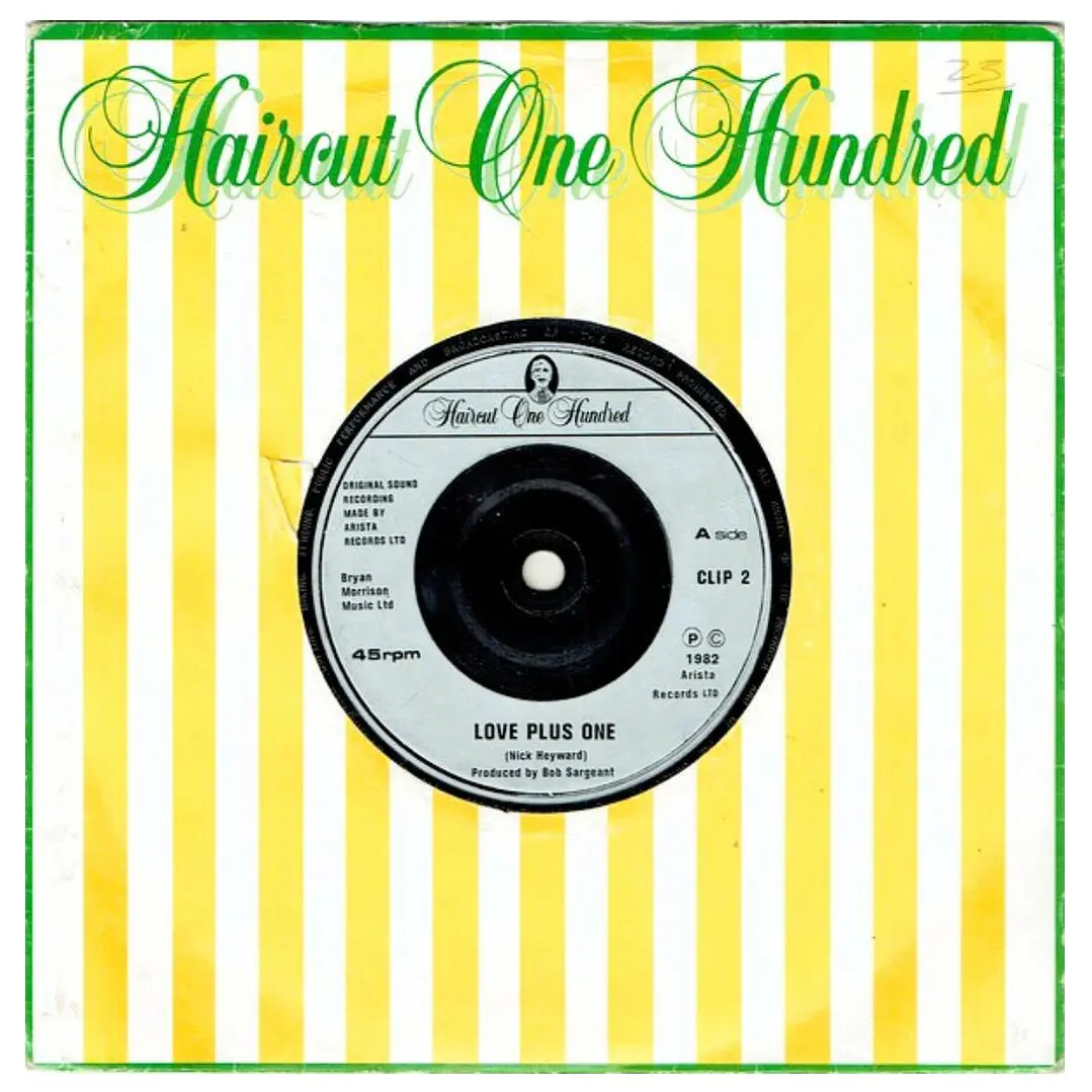 HAIRCUT ONE HUNDRED - LOVE PLUS ONE / 7