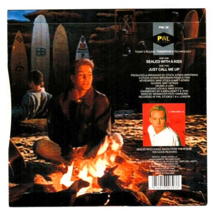 JASON DONOVAN - SEALED WITH A KISS / 7