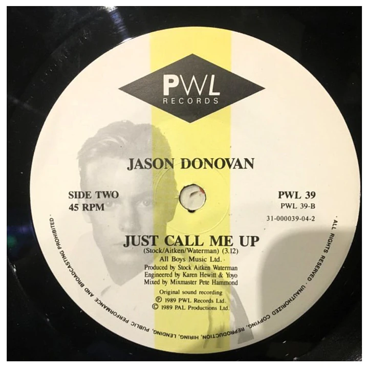JASON DONOVAN - SEALED WITH A KISS / 7