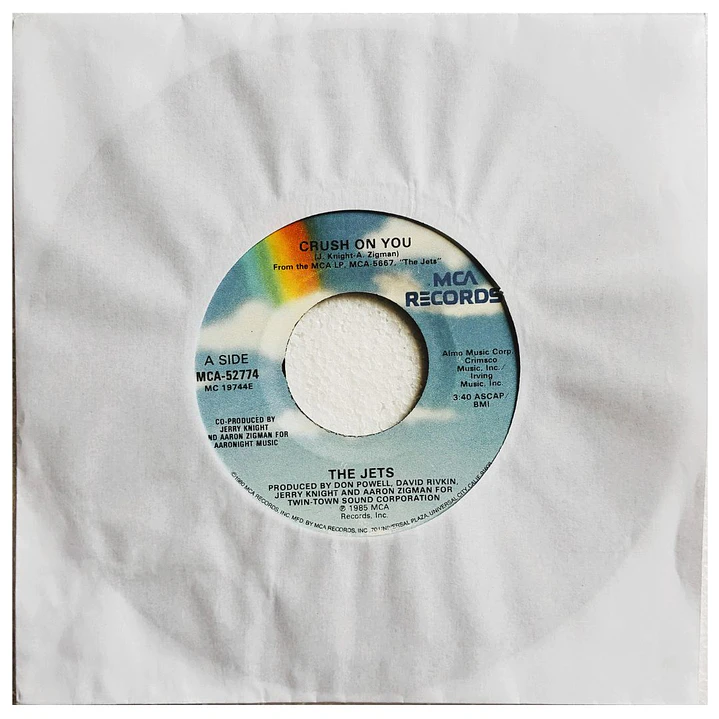 THE JETS - CRUSH ON YOU / 7