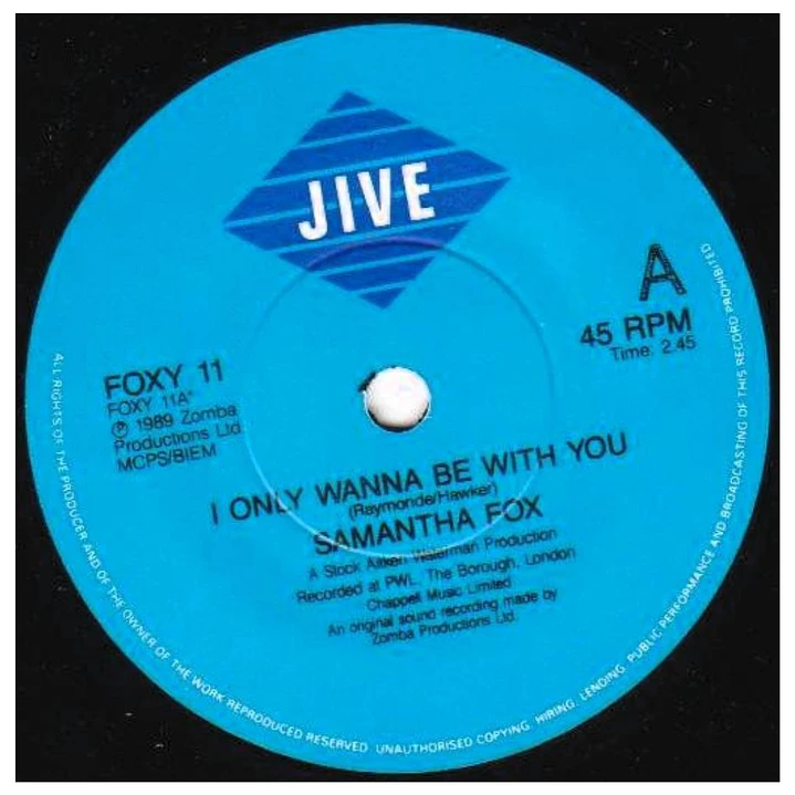 SAMANTHA FOX - I ONLY WANNA BE WITH YOU / 7