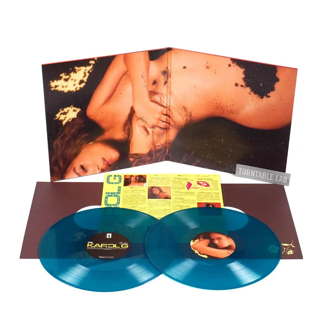 KAROL G - TROPICOQUETA (2LP) (TROPICAL BLUE) / VINILO 4
