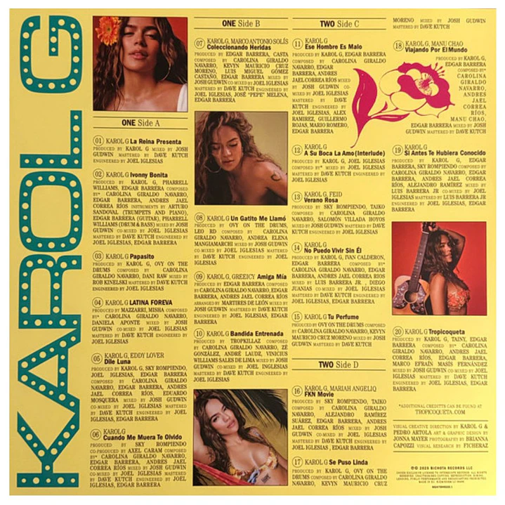 KAROL G - TROPICOQUETA (2LP) (TROPICAL BLUE) / VINILO 5