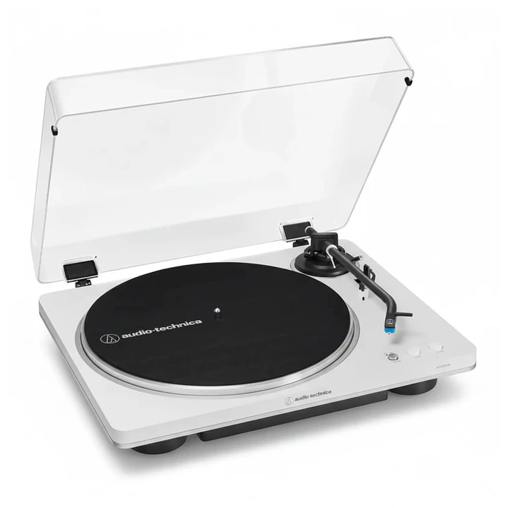 TORNAMESA AUDIO TECHNICA AT-LP70X WHITE (BELT DRIVE) 2
