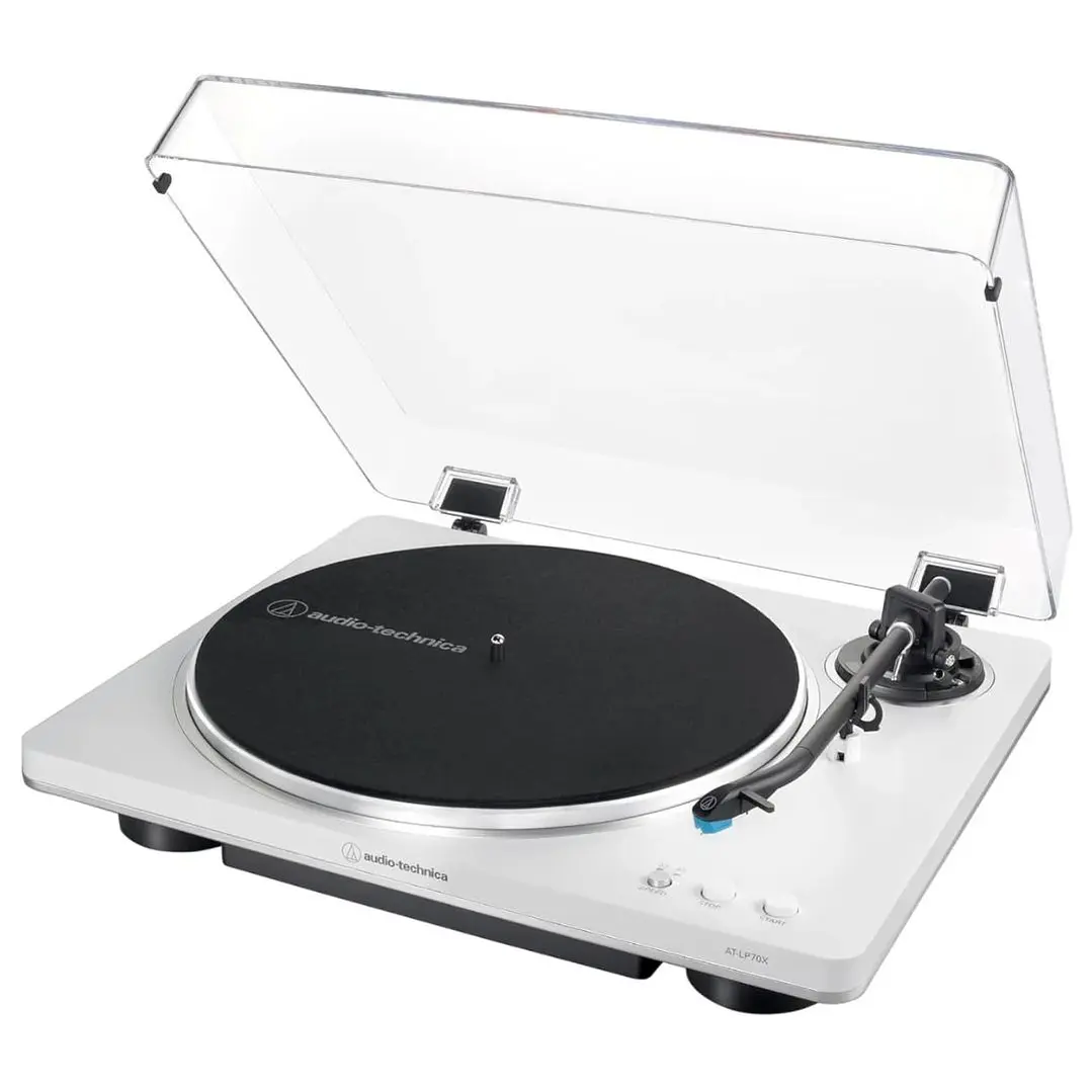 TORNAMESA AUDIO TECHNICA AT-LP70X WHITE (BELT DRIVE) 3
