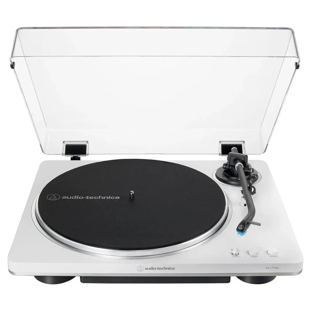 TORNAMESA AUDIO TECHNICA AT-LP70X WHITE (BELT DRIVE) 1