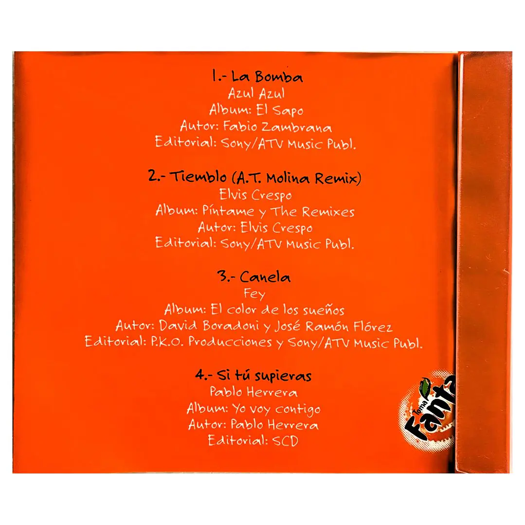 FANTA TUS CANCIONES DEL VERANO - VARIOS / CD SINGLE 2