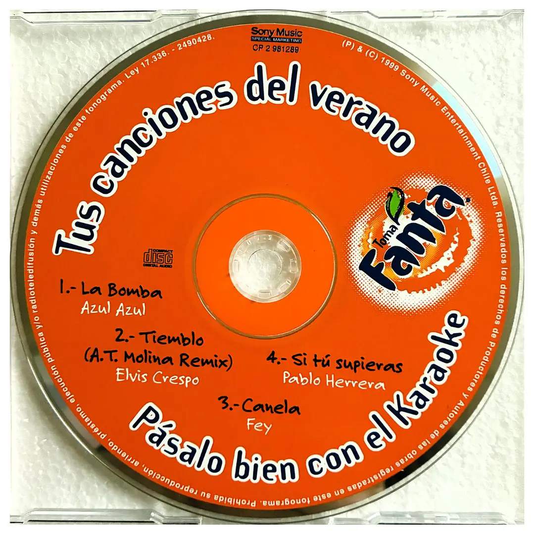 FANTA TUS CANCIONES DEL VERANO - VARIOS / CD SINGLE 3