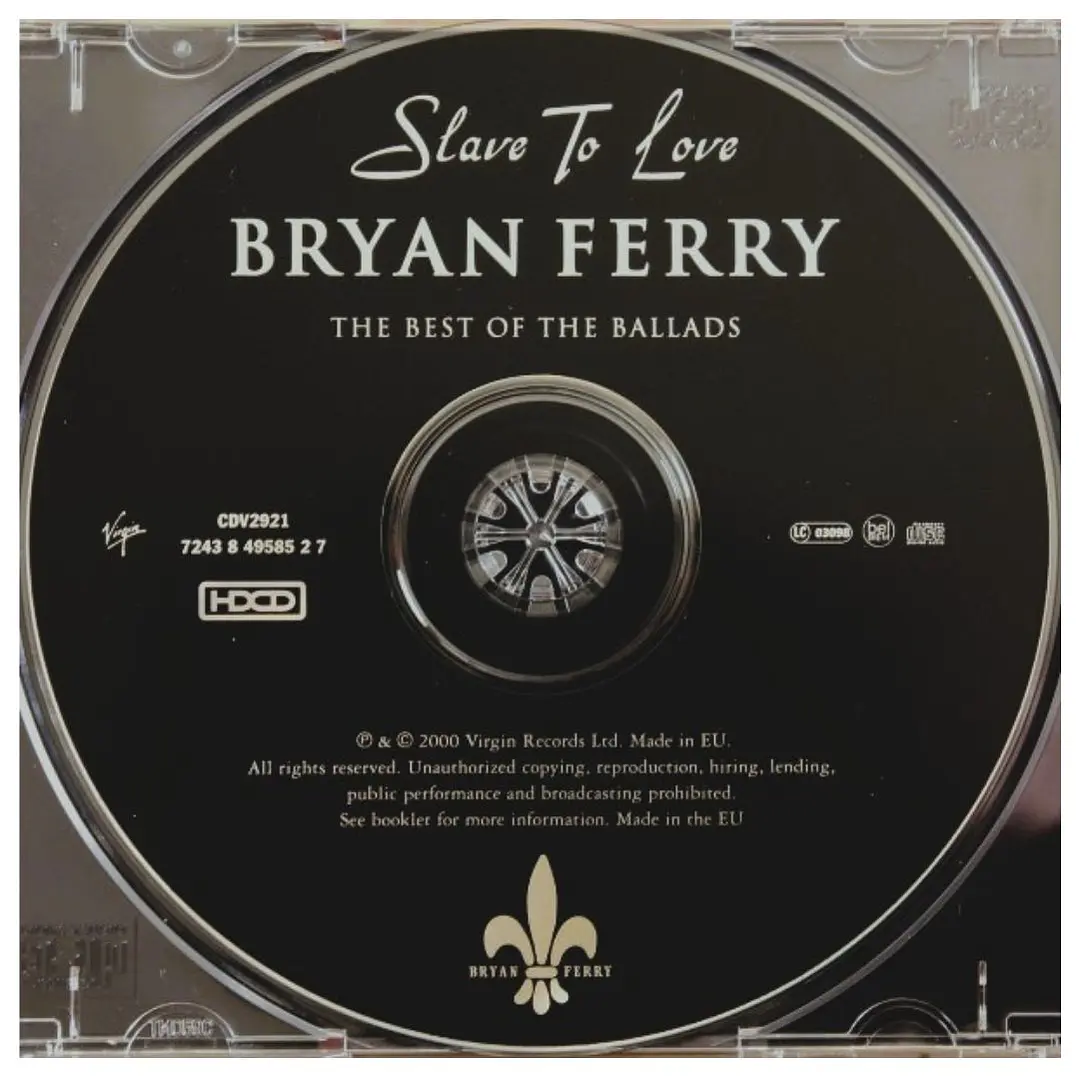 BRYAN FERRY - SLAVE TO LOVE: THE BEST OF BALLADS / CD USADO 3