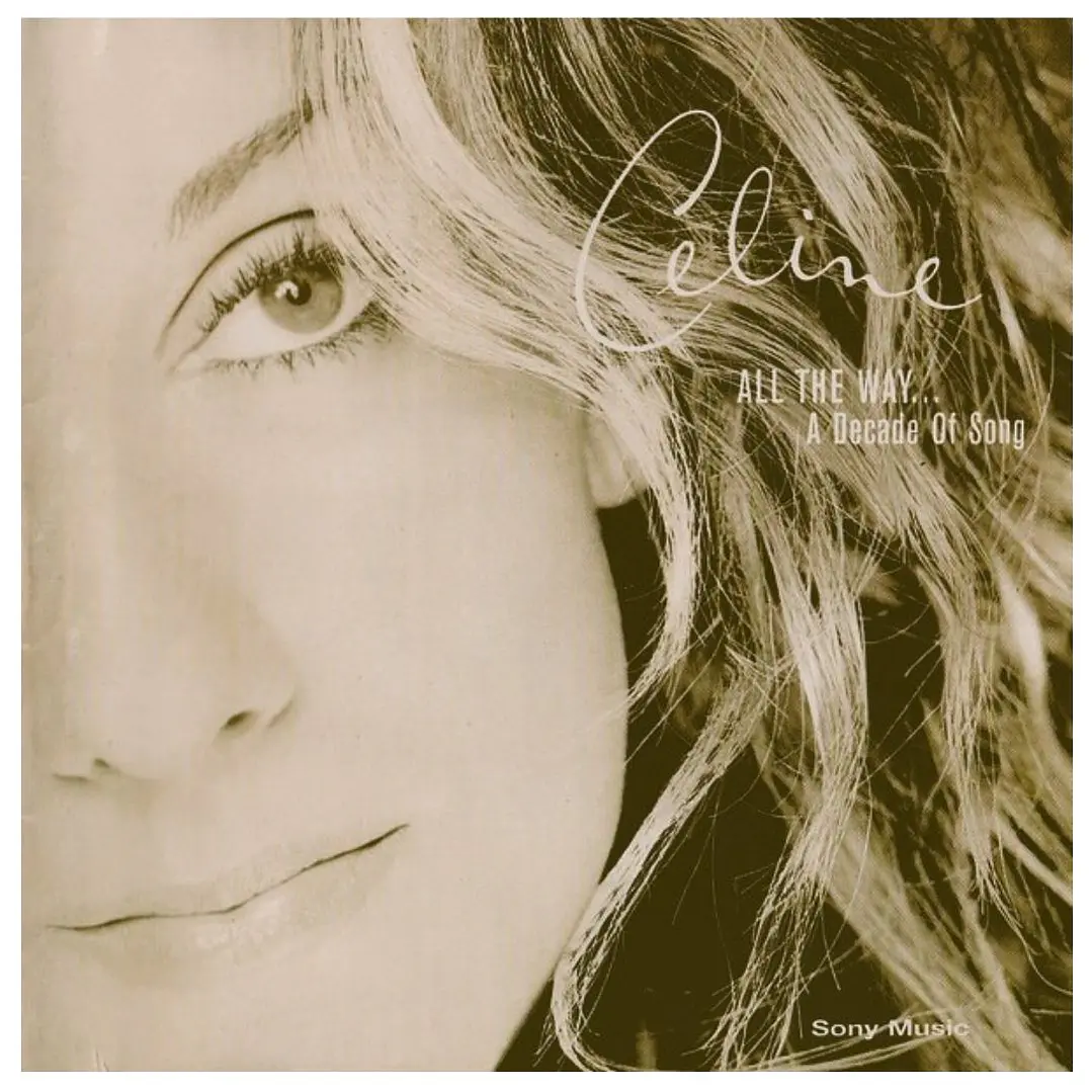 CELINE DION - ALL THE WAY: A DECADE OF SONG / CD USADO 1